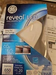Ge Reveal Led Br30 10w 65w Track & Recessed Indoor Floodlight Light Bulb. Fixed Price $4.98.