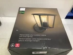 Philips Hue 575605 Inara Outdoor Lantern Wall Fixture. Fixed Price $49.95.