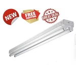 Metalux Ssf232r 32w 4ft 2-lamp T8 Fluorescent Strip Light Fixture Shop Garage. Fixed Price $24.99.