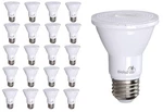 Bioluz Led Par20 5000k Daylight Dimmable Bulb, 5.5w=75w, E26, 40 Beam, Ul, 20pk. Fixed Price $82.48.