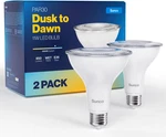Sunco 2 Pack Par30 Led Dusk To Dawn Light Bulbs, 850 Lumens, 11w, 5000k Daylight. Fixed Price $30.38.