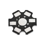 Aluminum Base Plate Led Radiator 20mm 2 Pins Black 50pcs Diy. Fixed Price $8.86.
