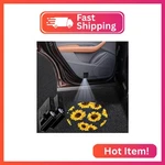 Lmzljz 2pcs No Fade Car Door Lights,sunflower Lights Logo Projector Led Sha. Fixed Price $15.32.