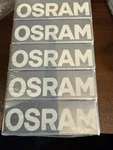 Osram Hlx64655pt Fnt Lamp 24v 275w (lot 5pcs). Fixed Price $25.00.