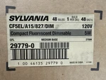 Lot Of 48 Sylvania Cf5el/a15/827/dim Cfl Bulbs 120v Warm White New. Fixed Price $91.00.