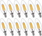 Flsnt B11 E12 Led Candelabra Bulbs 60w Equivalent, Dimmable Candle Light Bul. Fixed Price $36.62.