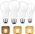 3-way Light Bulbs, 30 70 100 Watt Equivalent, Soft White 2700k, A19 Three Way. Fixed Price $33.44.