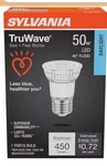 2 Each Sylvania Led Truwave Par16 Light Bulb, 50w 450 Lumens. Fixed Price $9.99.