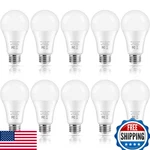 A19 Led Bulbs 100w Equivalent 13w 3000k 1500lm Non-dimmable E26 10-pack. Fixed Price $44.98.