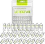 Letingfar 194 Led Light Bulb White 6000k Pack Of 30, 168 2825 W5w White-30pc. Fixed Price $15.99.