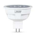 Feit 50-watt Bright White Mr16 Gu5.3 Bi-pin Base Landscape Led Light Bulb. Fixed Price $8.79.
