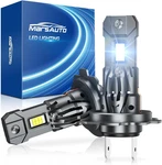 H7 Light Bulbs, 30000lm 800% Brighter Real Mini Size 6000k Cool White Ip6. Fixed Price $57.99.