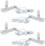 Chainable Accessory Cord With C7 Led Light Bulbs, 6ft Indoor Blow Mold. Fixed Price $23.99.