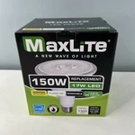 Maxlite 17w Led Bulb 3000k Warm Light 1300 Lumens Par 38 E26 Base 17p38led230fl. Fixed Price $11.99.