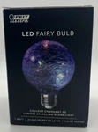 Feit Electric Fairy G25 E26 Medium Base Led Bulb Color Changing Sparkling Globe. Fixed Price $9.98.
