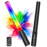 Leshiou Rgb Video Light Wand, Handheld Multi Color Led Tube Stick With .... Fixed Price $46.27.