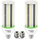60w Led Corn Cob Bulb 5000k E26/e39 Base 8400 Lumens Replace Cfl Hps Yard. Fixed Price $49.63.