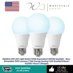 Degnju A19 Led Light Bulbs 100w Equivalent 5000k Daylight Non Dimmable 1500. Fixed Price $14.99.
