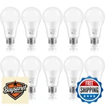 10x Brightever 100w Equivalent A19 Led Bulbs, E26, 3000k Soft White, 1500lm Non-. Fixed Price $79.98.