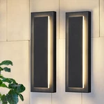 Zsmaiku 15.7in Modern Led Outdoor Wall Sconce Light Fixture Exterior Porch Patio. Fixed Price $118.98.