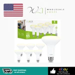 Sigalux Dimmable Led Flood Lights, Br30 Bulbs, 650lm 2700k Soft White, E26 Base. Fixed Price $16.99.