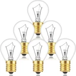 Lava Lamp Bulb 25 Watt, E17 Intermediate Base 6 Packs The Clear Glass. Fixed Price $13.19.