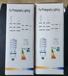 Lot 2 Cowboystudio 105 Watt, 5500 K Fluorescent Daylight Balanced Light Bulb. Fixed Price $12.99.