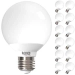 12 Pack Vanity Globe Light Bulbs G25 Led Count (pack Of 1) 4000k Cool White. Fixed Price $47.19.