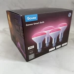 Govee Br30 Smart Light Bulbs 4-pack 850 Lumens Alexa Google Home H6013. Fixed Price $32.00.