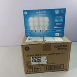 Box Lot 48 Ge Led Light Bulb Refresh 8.5w 60w A19 44937 Daylight 800lum New. Fixed Price $79.99.