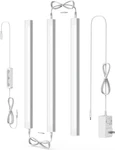 Under Cabinet Led Light Plug In, Dimmable Daylight White 4500k, 3 Pack 12 Inch L. Fixed Price $46.14.