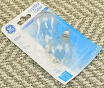 Ge Crystal Clear 60w Decorative A15 Candelabra E12 Faceted Ceiling Fan 2 Bulbs. Fixed Price $9.98.