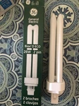 97608 Ge Lighting 26 Watt 2 Pin Compact Double Brand New! Get A Lot Of 4 Bulbs. Fixed Price $6.99.