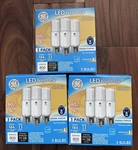 Ge Led Bright Stik Light Bulbs 60 Watt800 Lumen Softwhite Pc 63589 (3) 3-pack. Fixed Price $49.99.
