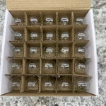 New Box 25 Sival G30 Ww 5w 130v E12 Base Replacement Globe String Light Bulbs. Fixed Price $31.99.