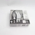 (3-pk) Feit Chandelier Led Light Bulb Glass True White 3500k 500lm 60w 120v. Fixed Price $9.59.