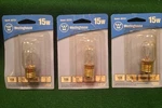 Westinghouse Tubular Bulb 15w 108 Lumens T7 Intermediate Clear Carded - Pkg Of 3. Fixed Price $12.21.