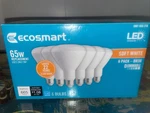 Eco-smart 65w Dimmable Led Light Bulb. Fixed Price $18.00.