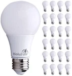 Bioluz Led 60 Watt Light Bulbs 3000k Soft White 9 Watts = 60w Bulbs.... Fixed Price $45.23.