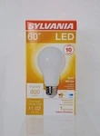Sylvania 60 Watt Equivalent Soft White Led A19 Light Bulb Non Dimmable. Fixed Price $4.99.