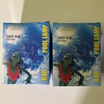 (2) Halco Lighting R40fl300/hg-125v Flood Lamp Replacement Pool Clear. Fixed Price $17.95.