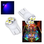 Pa 10x #555 T10 3528 4 Smd Led Arcade Pinball Machine Light Bulb Purple 6.3v. Fixed Price $14.99.