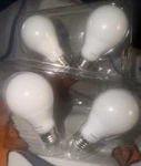 Philips Hue Lot Of 4 White Led Wi-fi A19 Smart Bulb - Single Round 60w New Fs. Fixed Price $44.99.