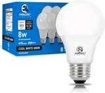 E Energetic Lighting Light Bulbs 60 Watt Equivalent, A19 Cool White Led B. Fixed Price $20.99.