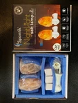 Spantik Himalayan Salt Lamps - Hand Carved, Natural (2 Pack) Night Lights. Fixed Price $14.00.