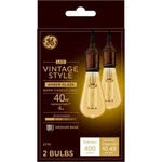 Ge Lighting Led Vintage Style Amber Glass 40 Watt St19 - Case Of 20 Bulbs. Fixed Price $100.00.