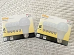 (12pk) Utilitech A19 Led Light Bulb -8w (60w Eq) -soft White 750lm -non Dim-new. Fixed Price $12.99.