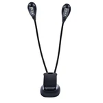 Keenso Light, Music Stand Book Reading Light Led Lamp For 8 Lights, Black. Fixed Price $16.88.