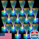 Amylove 16 Pcs Mini Fiber Optic Lamp Bulk Led Party Light Color Changing. Fixed Price $62.74.
