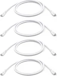 Kalina 4ft T5 T8 Tube Light Fixture Led Linkable Cords, Double End Connector Cab. Fixed Price $20.52.